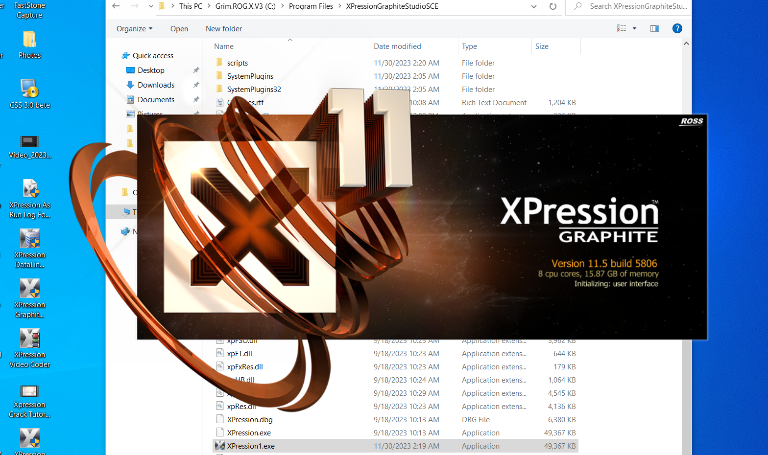 Ross XPression Graphite
